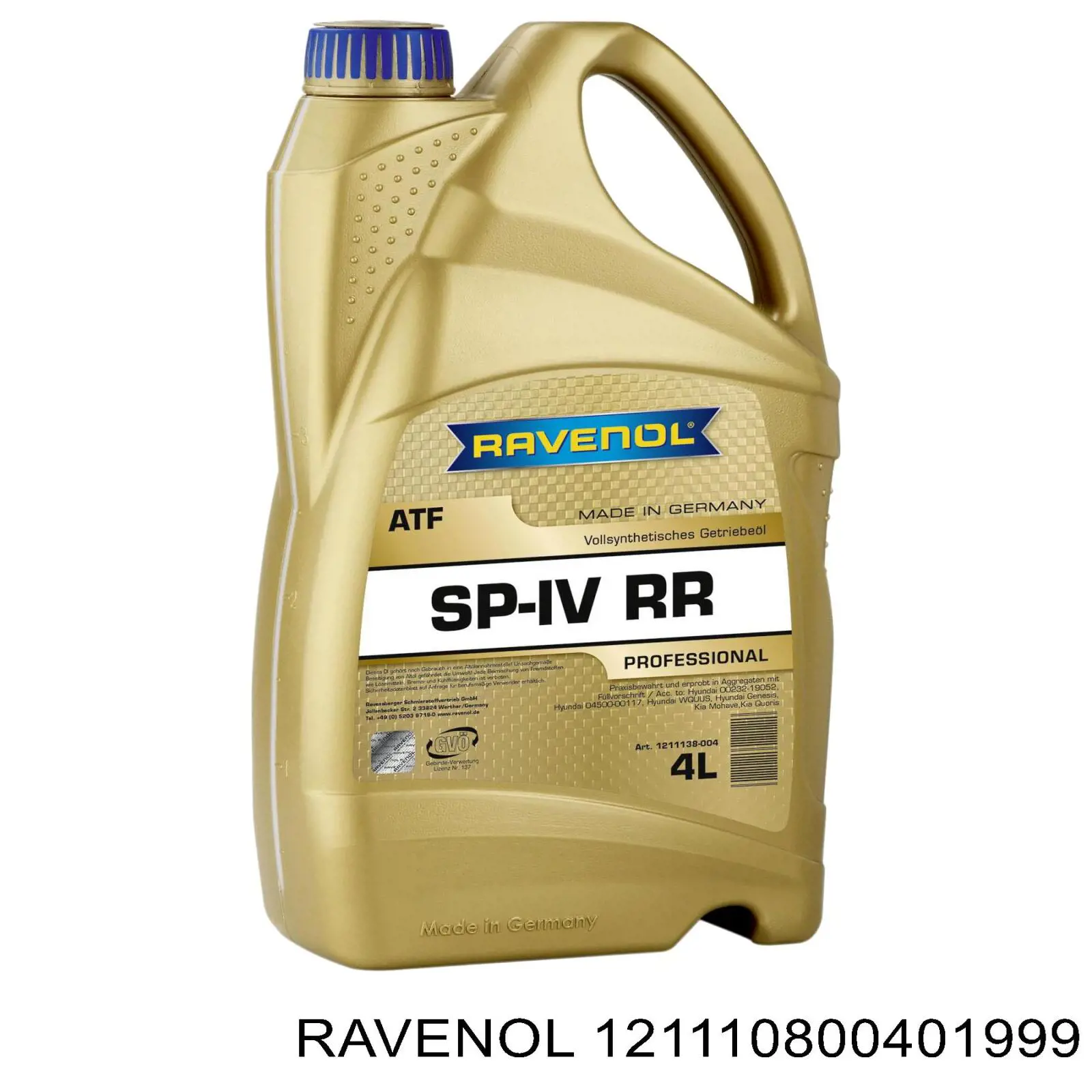  121110800401999 Ravenol