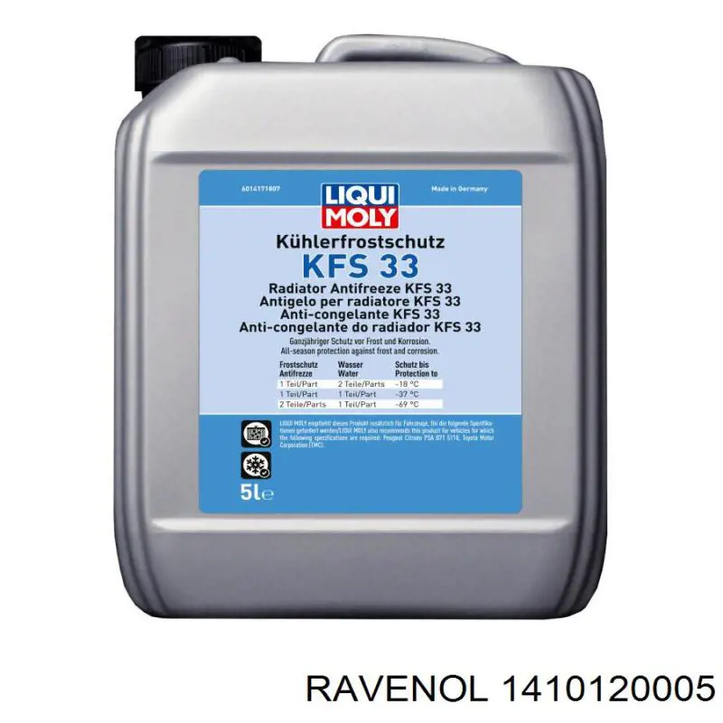 Тосол Ravenol 1410120005