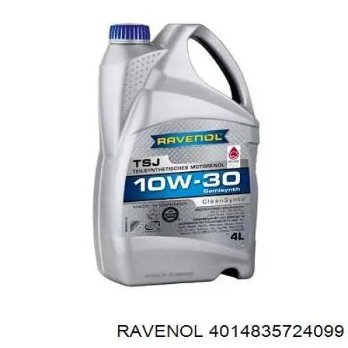 Моторное масло Ravenol 10W-30 Полусинтетическое 4л (111210600401999)