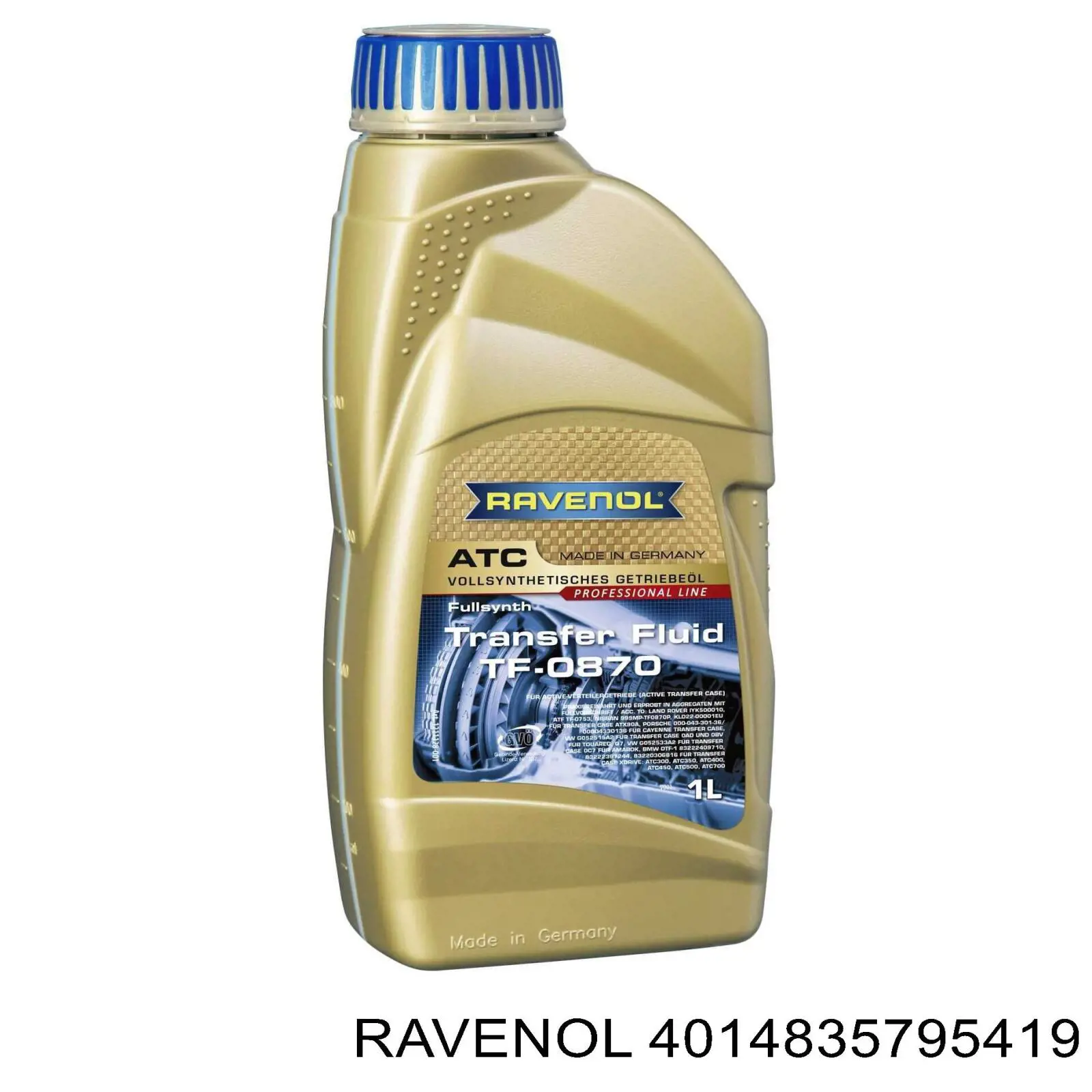 Трансмиссионное масло 4014835795419 Ravenol