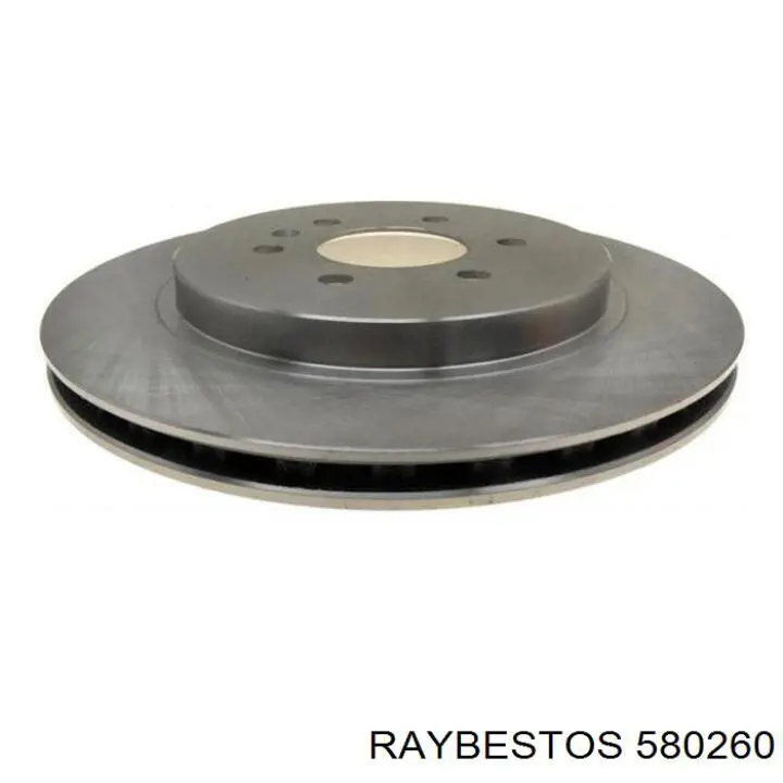 580260 Raybestos диск тормозной задний