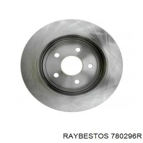 780296R Raybestos диск тормозной задний