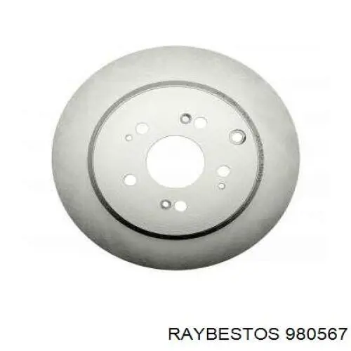 C6R108U Advics диск тормозной задний