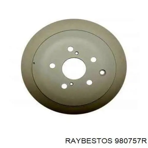 980757R Raybestos диск тормозной задний