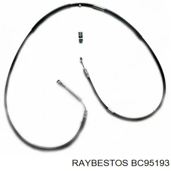 Трос ручного тормоза задний левый Raybestos BC95193
