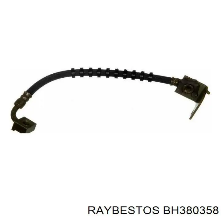 BH380358 Raybestos шланг тормозной передний левый