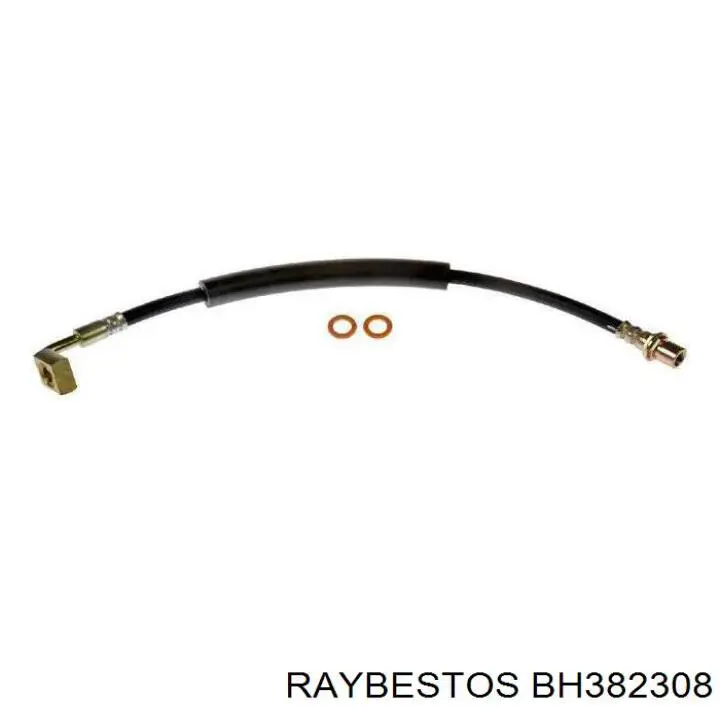 BH382308 Raybestos Гибкая тормозная трубка передняя