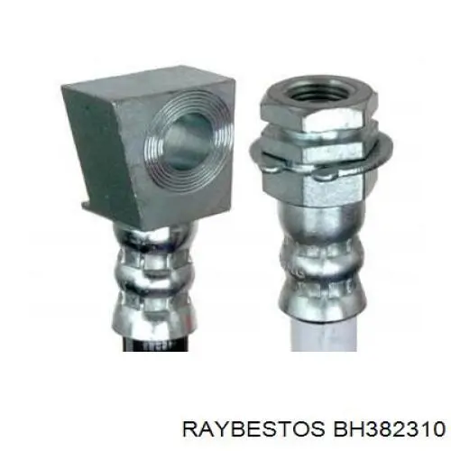 Шланг тормозной передний левый BH382310 Raybestos