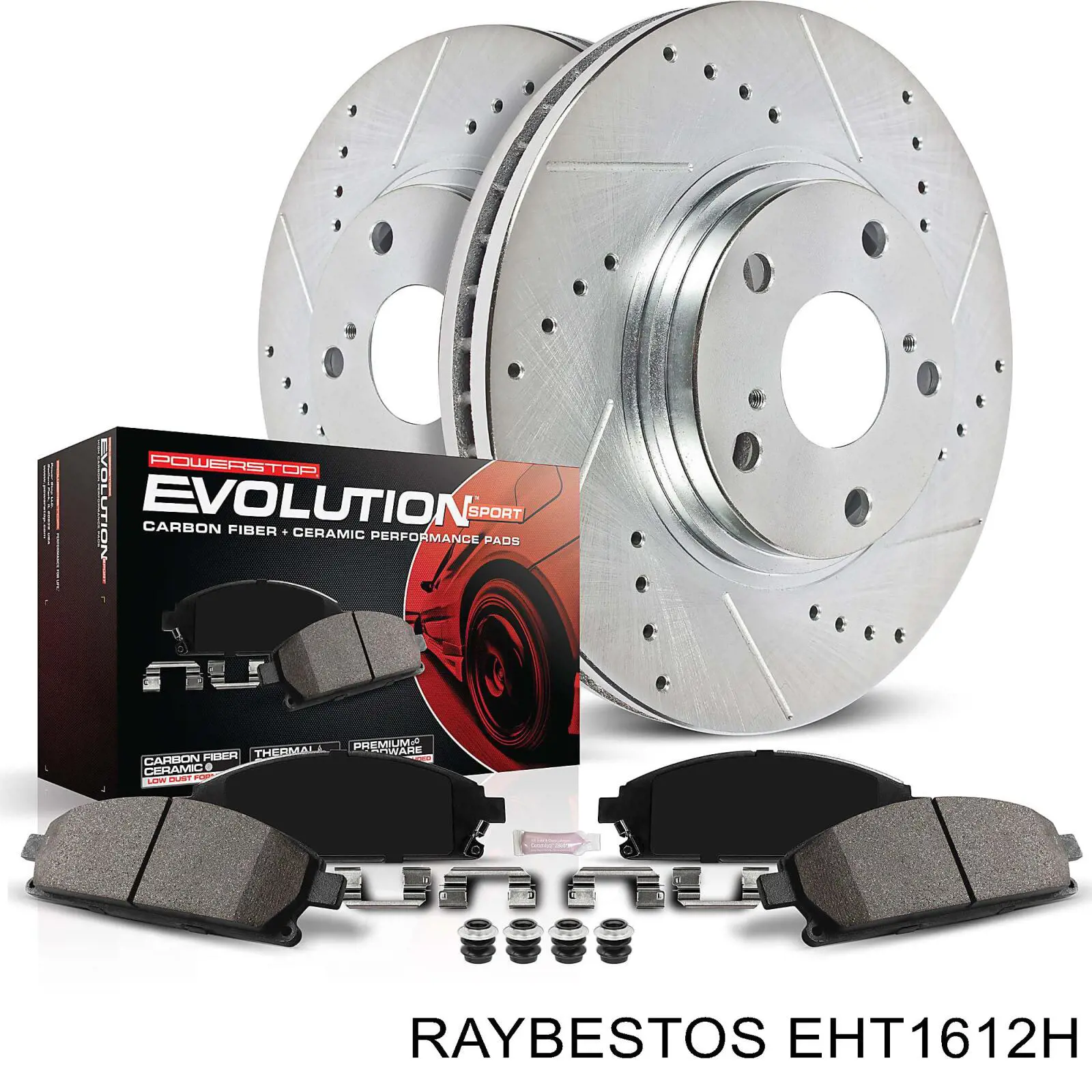 Задние тормозные колодки MGD1612MH Raybestos