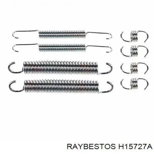 H15727A Raybestos ремкомплект тормозных колодок