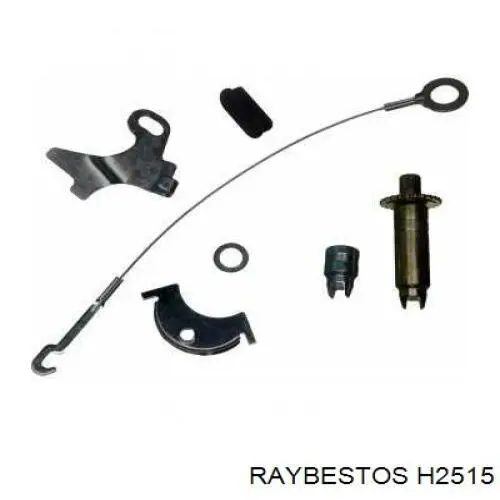 Механизм подвода (самоподвода) барабанных колодок (разводной ремкомплект) Raybestos H2515