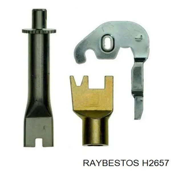 Механизм подвода (самоподвода) барабанных колодок (разводной ремкомплект) Raybestos H2657