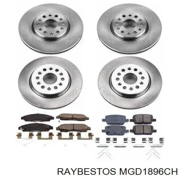  Raybestos MGD1896CH цена, от 72.06 USD