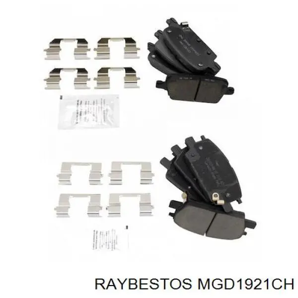 Купить MGD1921CH Raybestos 