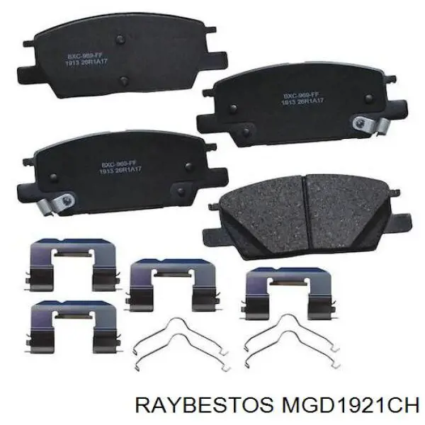  Raybestos MGD1921CH цена, от 42.69 USD