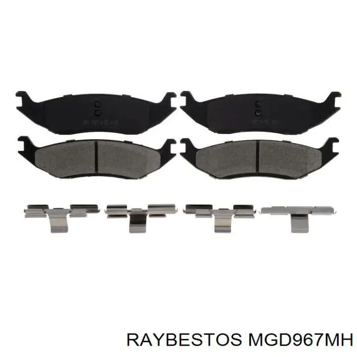 Колодки дисковые  Signeda BPDGR0010SET цена, от 24.04 USD