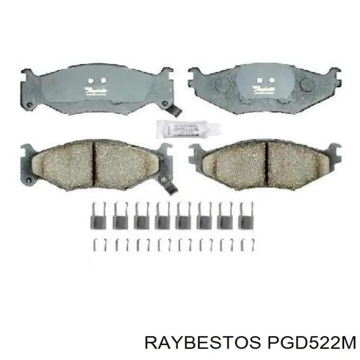PGD522M Raybestos Колодки передние