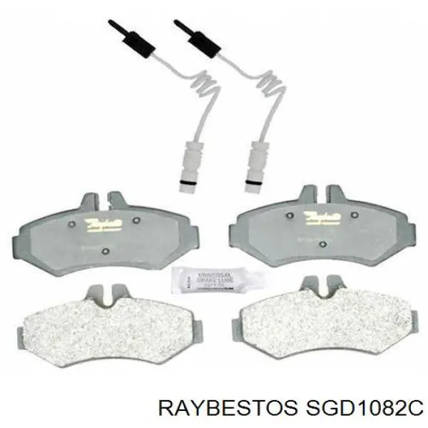 Задние тормозные колодки SGD1082C Raybestos