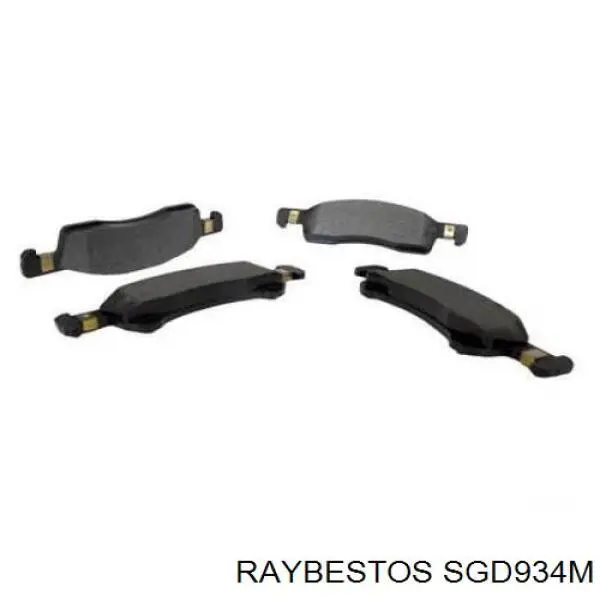 Тормозные колодки Ford 2L1Z2001BA