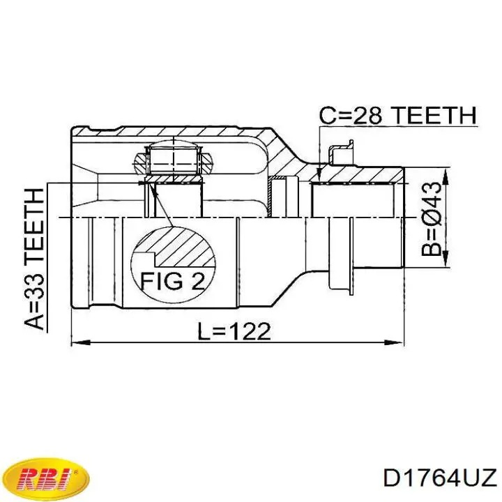 D1764UZ RBI