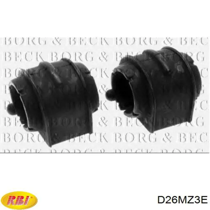 Стойка амортизатора задняя RBI D26MZ3E цена, от 4.90 USD