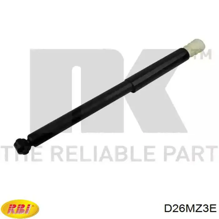 D26MZ3E RBI Амортизаторы задние