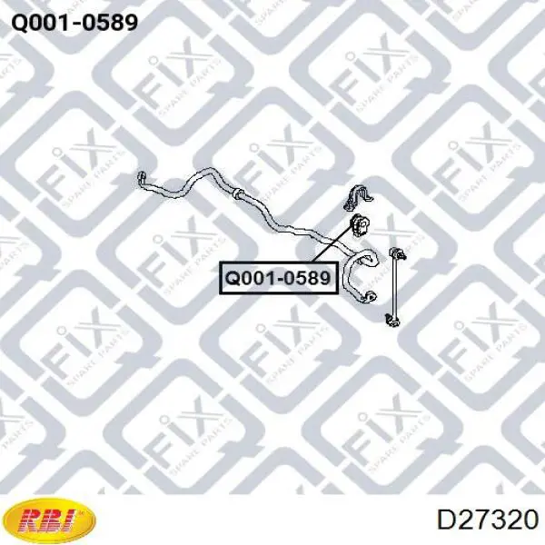 Купить D27320 RBI Амортизационная стойка
