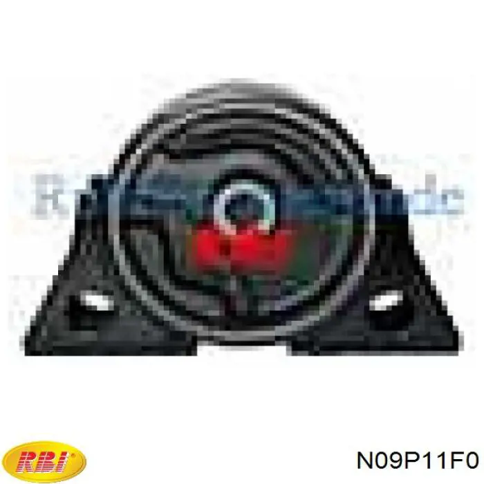 N09P11F0 RBI coxim (suporte dianteiro de motor (bloco silencioso))