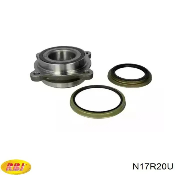 Пыльник ШРУСа передней полуоси наружный RBI N17R20U