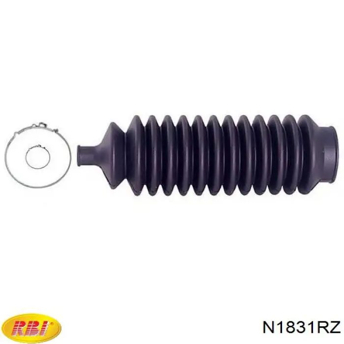 Пыльник рулевой рейки N1831RZ RBI