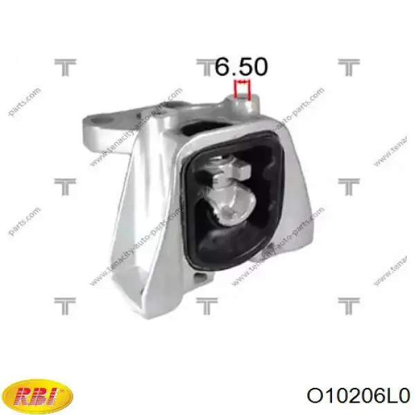 Гидроопора двигателя левая RBI O10206L0 цена, от 50.12 USD