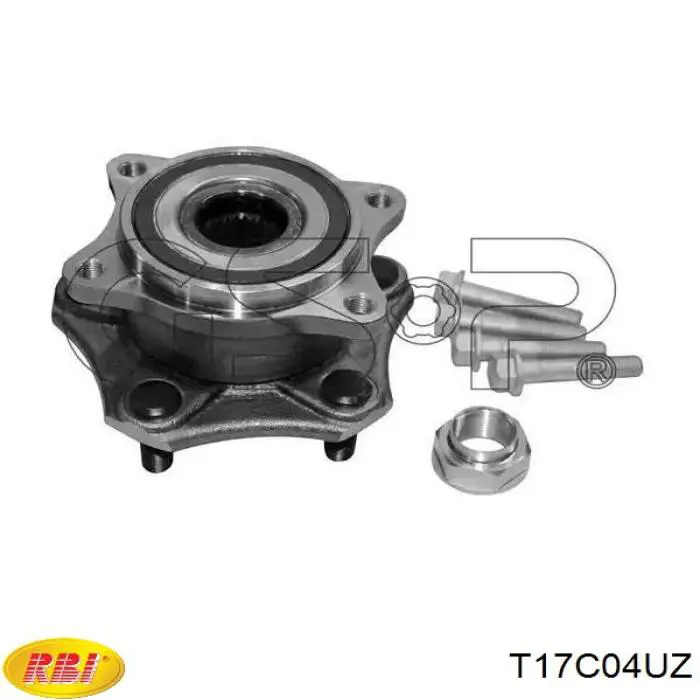 Пыльники ШРУСов передней полуоси, комплект RBI T17C04UZ цена, от 8.73 USD