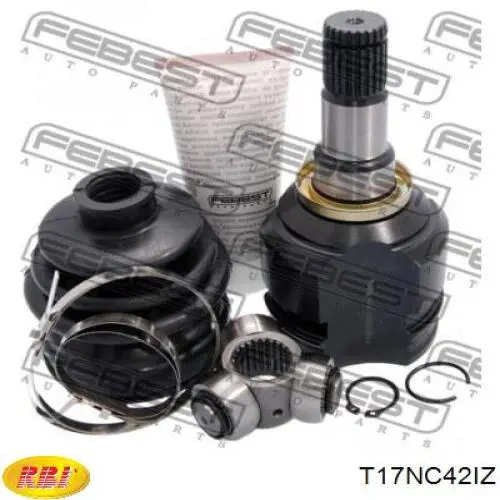 Пыльник ШРУСа внутренний T17NC42IZ RBI
