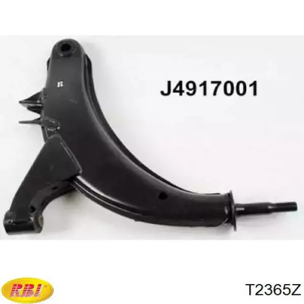 Сайлентблок растяжки переднего нижнего рычага T2365Z RBI