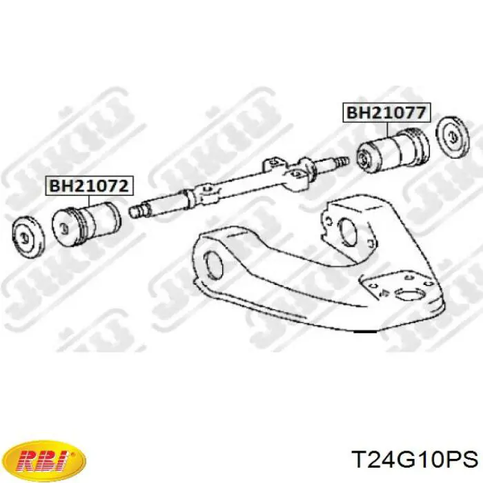Сайлентблок передней подвески RBI T24G10PS цена, от 11.80 USD