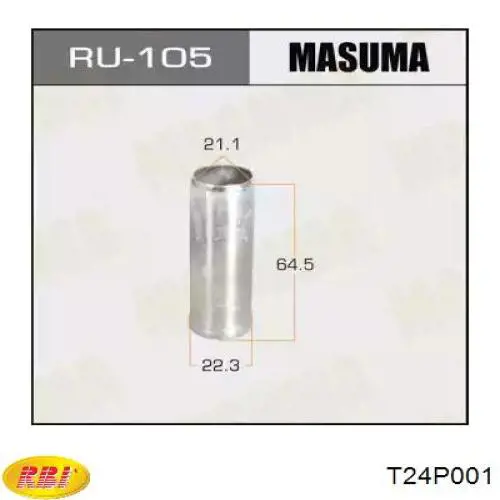 Сайлентблок переднего нижнего рычага T24P001 RBI