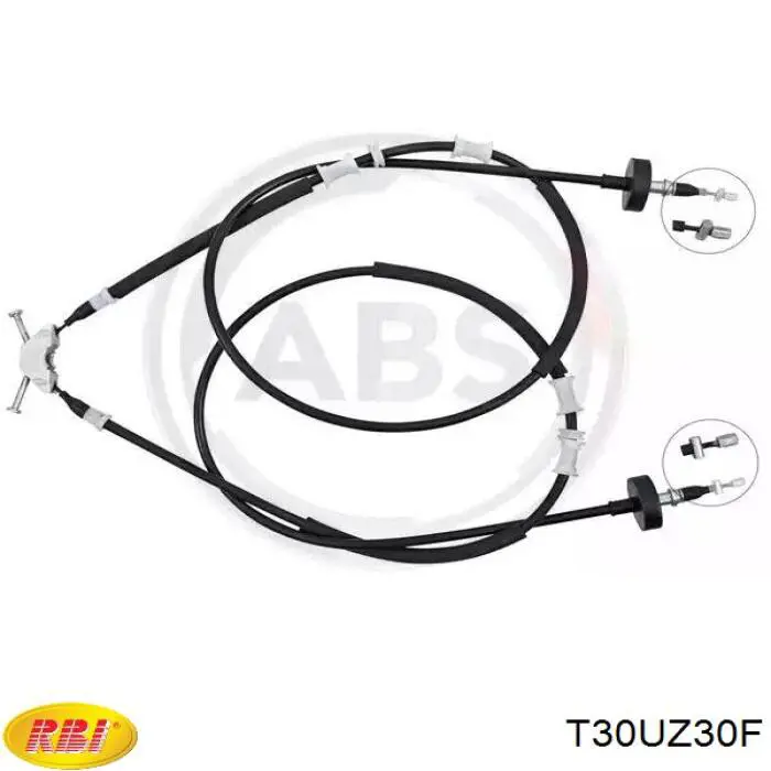 T30UZ30F RBI Поршень тормозного суппорта переднего T30UZ30F RBI
