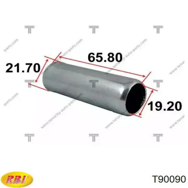 Сайлентблок переднего рычага T90090 RBI