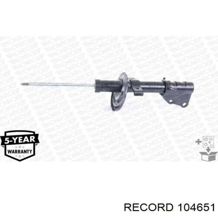 Стойка амортизатора передняя Record 104651 цена, от 41.85 USD