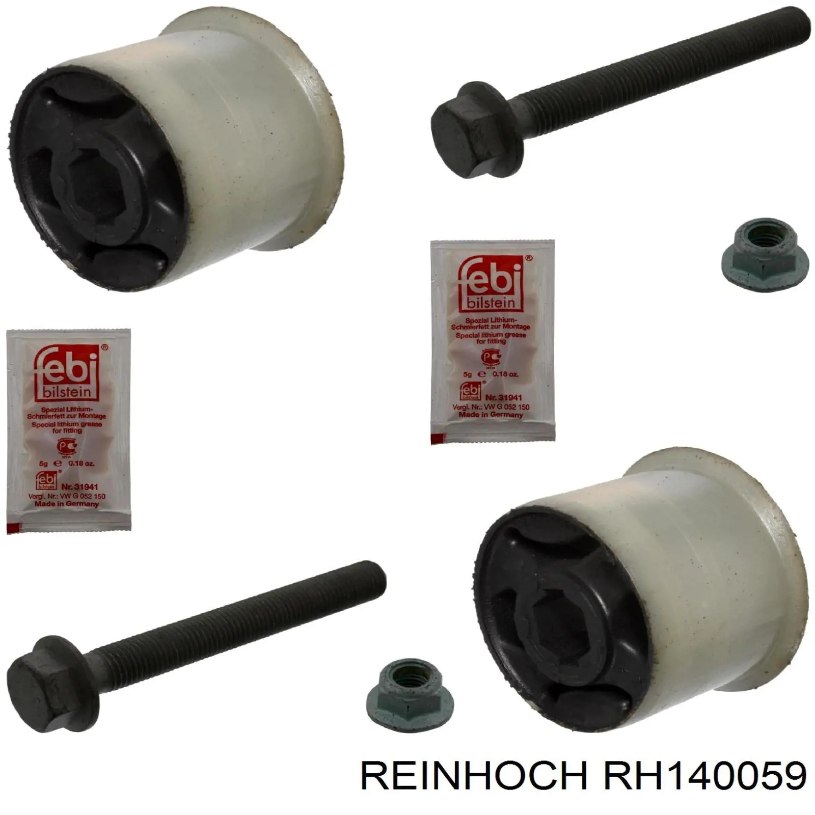 Сайлентблок переднього нижнього важеля RH140059 Reinhoch