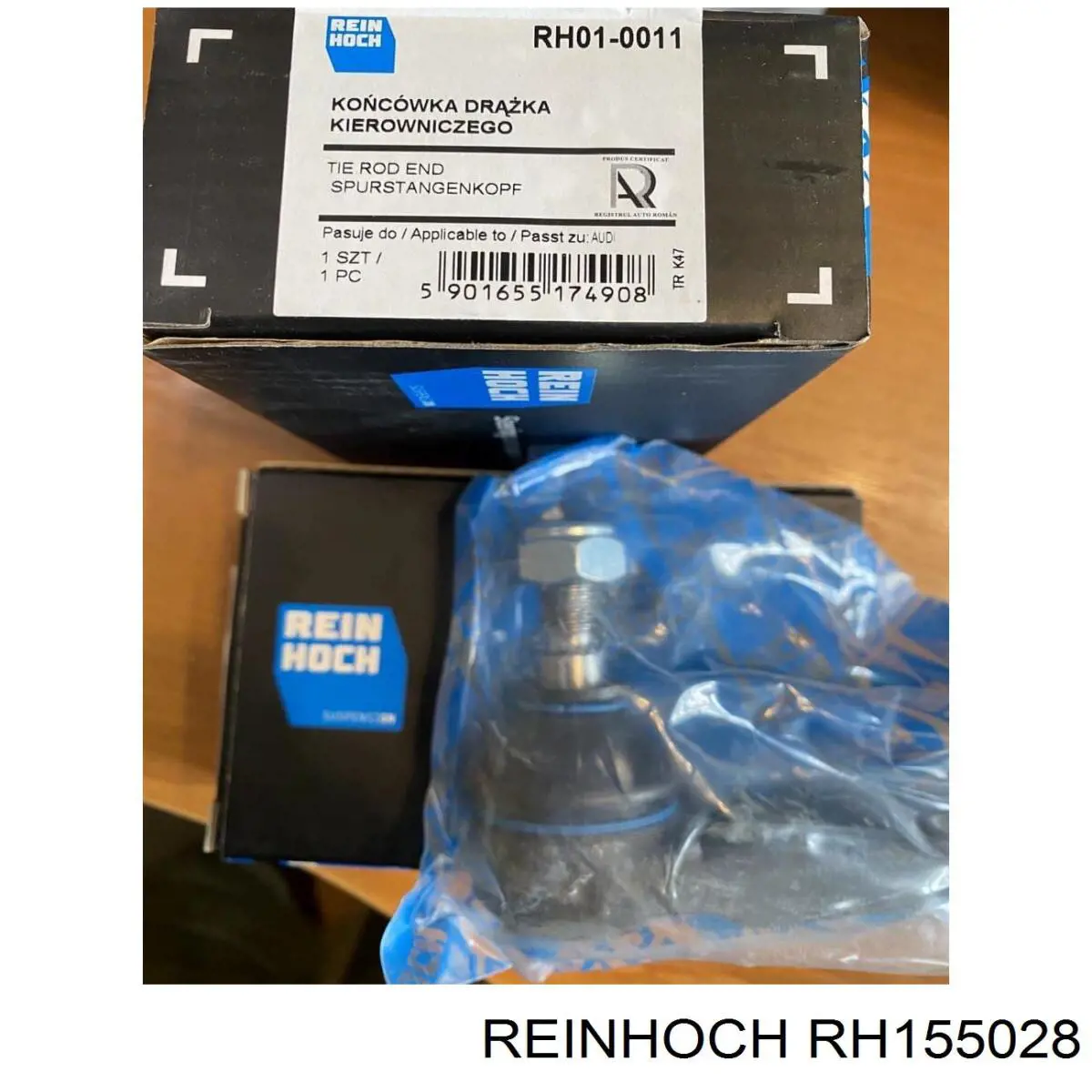 RH155028 Reinhoch Болт крепления заднего нижнего рычага, внутренний
