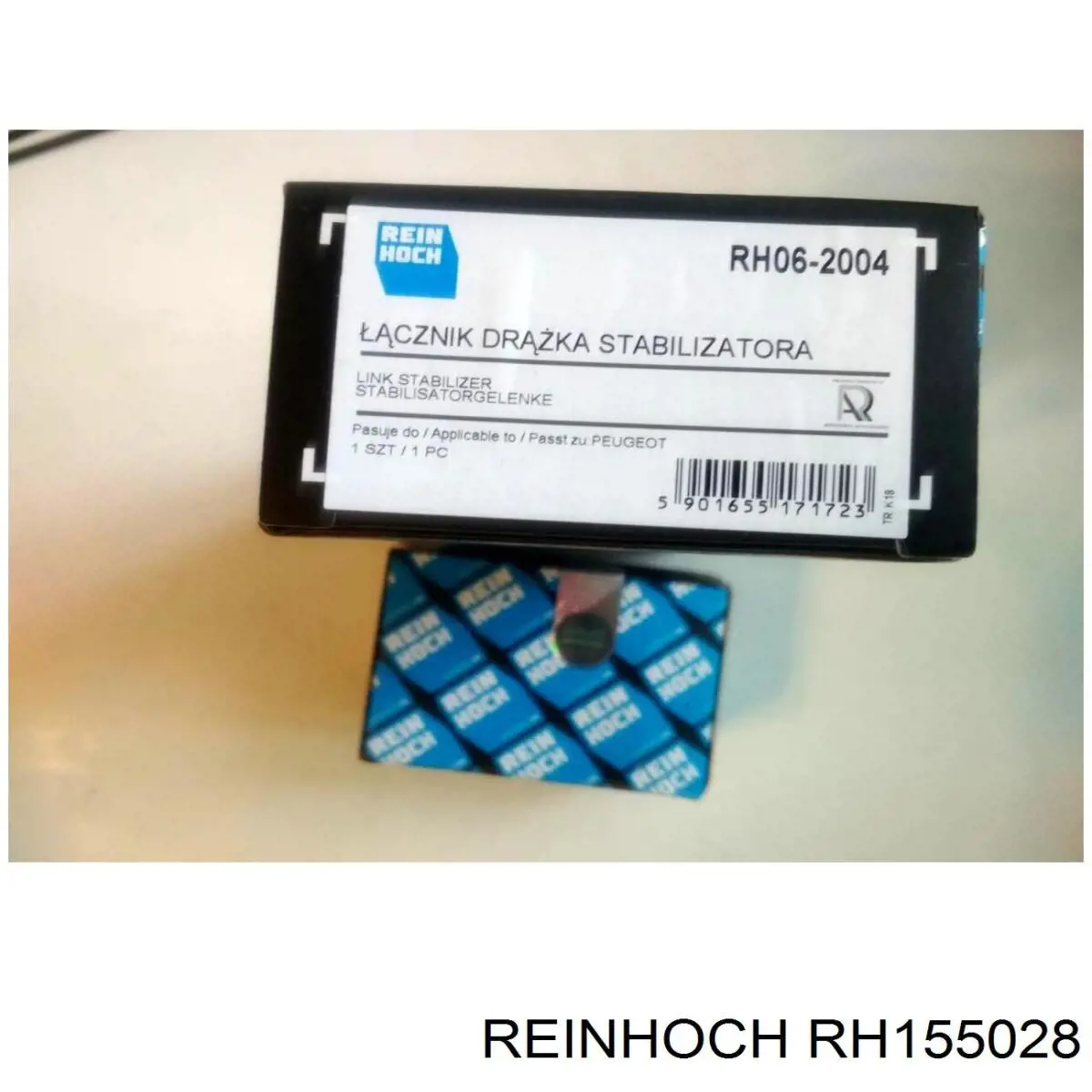 Купить RH155028 Reinhoch Болт крепления заднего нижнего рычага, внутренний