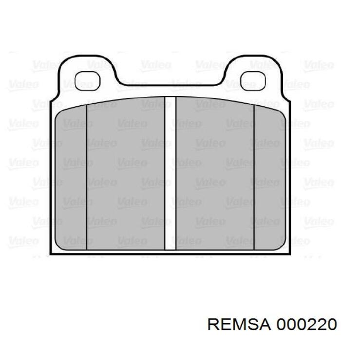 Колодки Remsa 000220 цена, от 14.17 USD