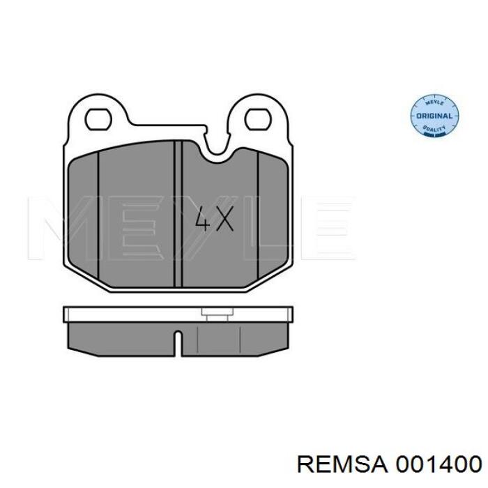 Колодки Remsa 001400 цена, от 11.27 USD