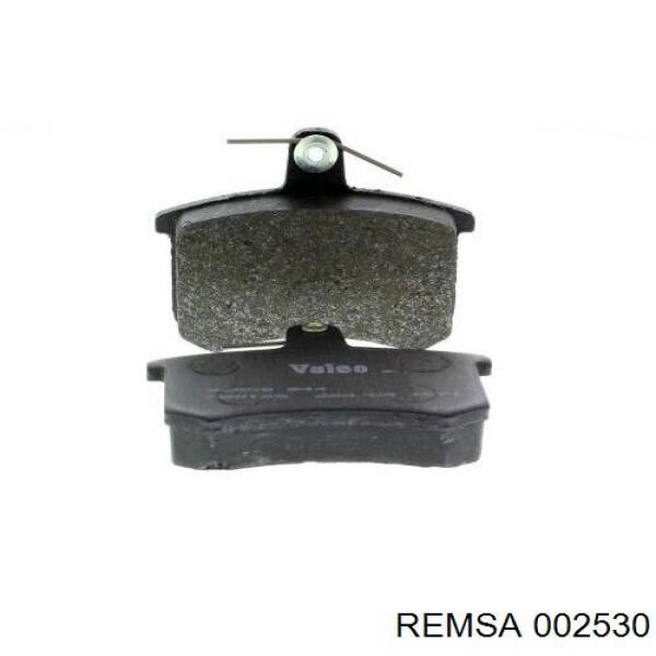 Купить 002530 Remsa Колодки тормозные задние, дисковые