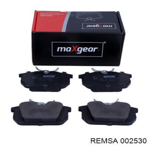 Купить 002530 Remsa Колодки тормозные задние, дисковые