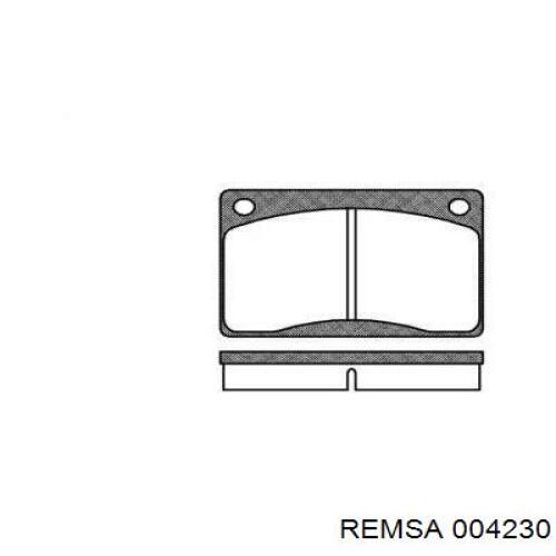 Передние тормозные колодки 004230 Remsa