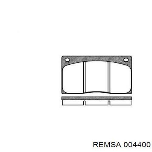 Передние тормозные колодки 004400 Remsa