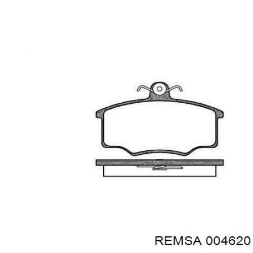 004620 Remsa колодки тормозные передние дисковые