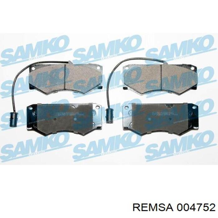 Колодки Remsa 004752 цена, от 34.23 USD